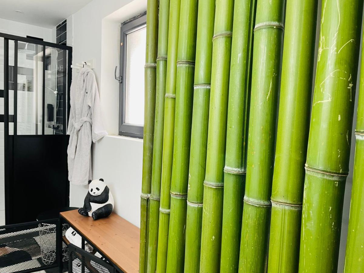 Reve De Panda Avec Sauna Et Jacuzzi Privatif Abrest Eksteriør billede