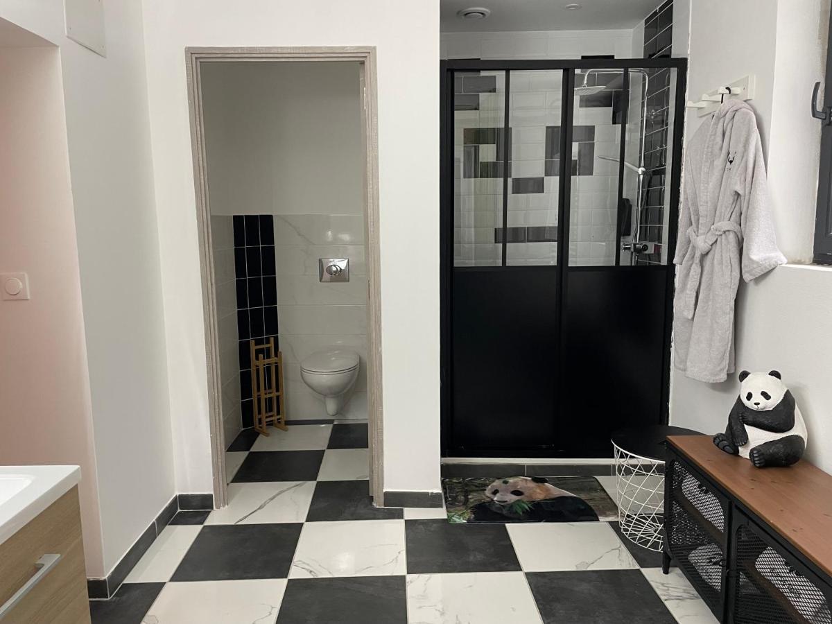 Reve De Panda Avec Sauna Et Jacuzzi Privatif Abrest Eksteriør billede